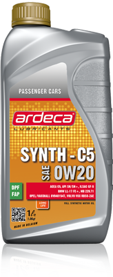 Ardeca SYNTH-C5 0w20 motor oil