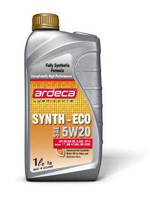 Ardeca SYNTH-ECO 5w20 motor oil